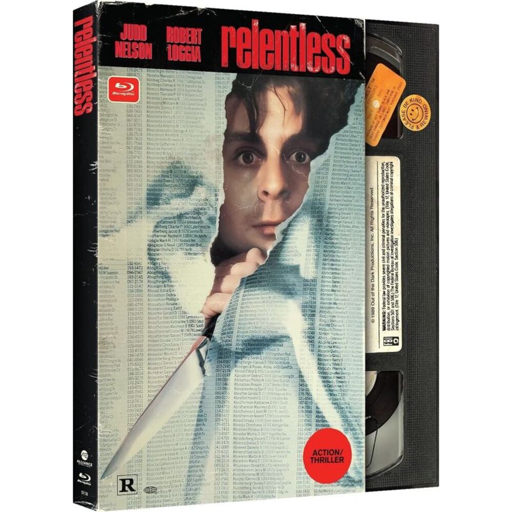 Relentless (Retro VHS Packaging)  BLU-RAY